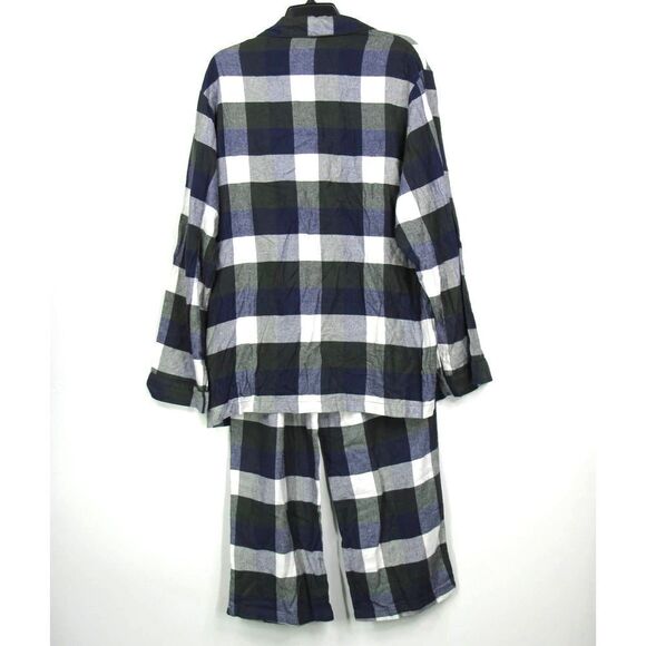 NORDSTROM MEN'S  Family Father Flannel Pajamas Set Multi Sz M - Picture 3 of 7